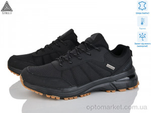 Кросівки чоловічі HB780-3 шкіра термо Stilli чорний  оптом от Optomarket