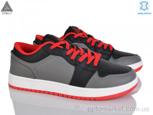 Кросівки чоловічі HB830-19 шкіра піна Stilli сірий  оптом от Optomarket