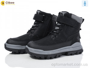 Черевики дитячі HC528 black-grey Clibee чорний  оптом от Optomarket