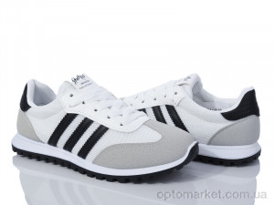 Кросівки жіночі HD14(149-54) white-black Violeta білий  оптом от Optomarket