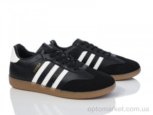 Кросівки жіночі HD17(182-42) black-white Violeta чорний  оптом от Optomarket