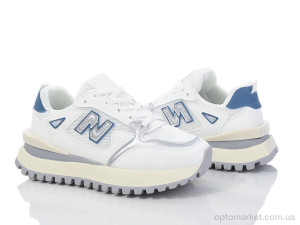 Кросівки жіночі HD69 (172-48)-6 white-grey Violeta only one білий  оптом от Optomarket