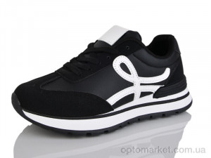Кросівки жіночі HK5011-1 DaFuYuan чорний  оптом от Optomarket
