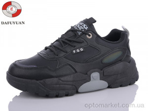 Кросівки чоловічі HK61-1 Fagaoge чорний  оптом от Optomarket