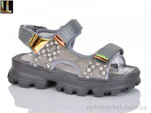 Босоніжки дитячі HL2003-3 Lilin сірий оптом от Optomarket