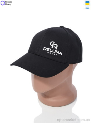 Кепка чоловічі HN001-12 black Reluna Group чорний  оптом от Optomarket