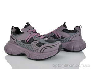 Кросівки жіночі HQ66-32 Бабочка-Mengfuna-AESD сірий  оптом от Optomarket