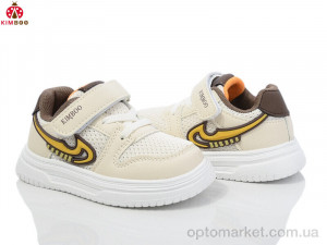 Кросівки дитячі HY2551-1M Kimbo-o бежевий  оптом от Optomarket