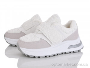 Кросівки жіночі HY5610-230 Бабочка-Mengfuna-AESD білий  оптом от Optomarket