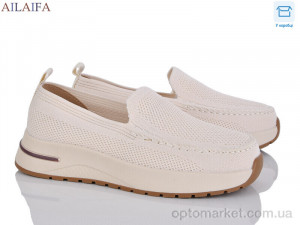 Туфлі жіночі HZ17-2 L.ro Piana бежевий  оптом от Optomarket