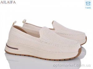 Туфлі жіночі HZ17-2 L.ro Piana бежевий  оптом от Optomarket