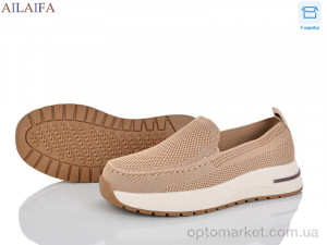 Туфлі жіночі HZ17-4 L.ro Piana коричневий  оптом от Optomarket