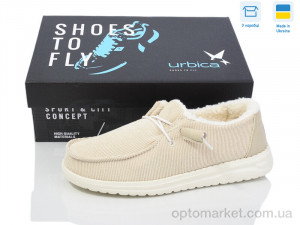 Мокасини жіночі IWZ24470 beige Urbica бежевий  оптом от Optomarket