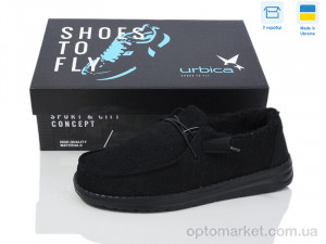 Мокасини жіночі IWZ24470 black Urbica чорний  оптом от Optomarket