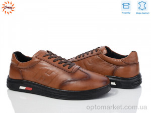 Кросівки чоловічі J09 коричневий Derivo коричневий  оптом от Optomarket