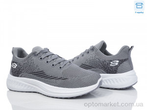 Кросівки чоловічі J1077-5 Hongquan сірий  оптом от Optomarket