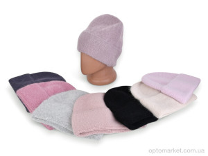 Шапка жіночі J16 mix Королева мікс  оптом от Optomarket