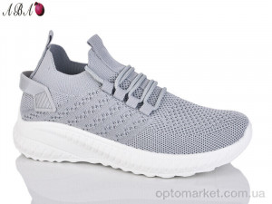 Кросівки жіночі J1ABA030-7 Aba сірий  оптом от Optomarket
