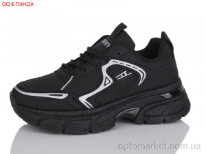 Кросівки жіночі J2082-1 Hongquan чорний оптом от Optomarket