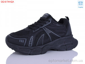 Кросівки жіночі J2100-1 Hongquan чорний оптом от Optomarket