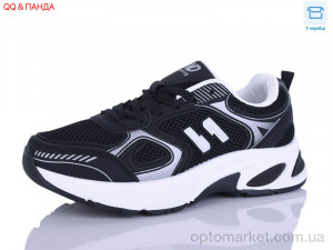 Кросівки жіночі J2118-1 Hongquan чорний оптом от Optomarket