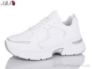 Кросівки жіночі J2ABA082-2 Hongquan білий  оптом от Optomarket