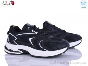 Кросівки жіночі J2ABA092-1 Hongquan чорний  оптом от Optomarket