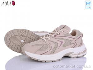 Кросівки жіночі J2ABA092-4 Hongquan коричневий  оптом от Optomarket