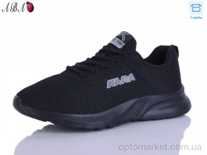 Кросівки жіночі J2ABA099-1 Hongquan чорний  оптом от Optomarket