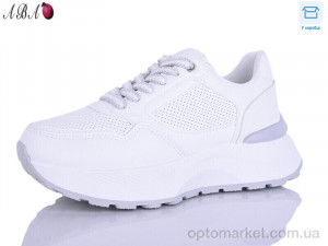 Кросівки жіночі J2ABA101-2 Hongquan білий  оптом от Optomarket
