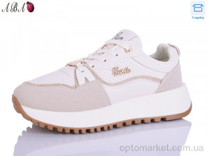 Кросівки жіночі J2ABA106-3 Hongquan бежевий  оптом от Optomarket
