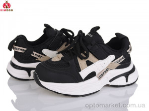 Кросівки дитячі J562-3A Kimbo-o чорний  оптом от Optomarket