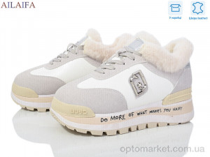 Кросівки жіночі J81-2 Ailaifa білий  оптом от Optomarket