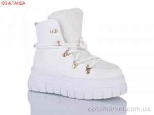 Черевики жіночі J896-3 QQ&Панда білий  оптом от Optomarket