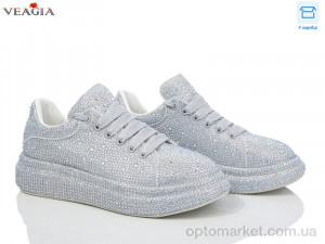 Кросівки жіночі J931-3 Veagia срібний  оптом от Optomarket