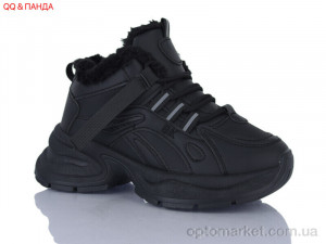 Кросівки жіночі J997-1 QQ&Панда чорний  оптом от Optomarket