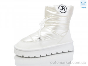 Уги жіночі J998-2 Hongquan білий  оптом от Optomarket