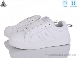 Кросівки жіночі JH1000-1 шкіра Stilli білий  оптом от Optomarket