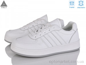 Кросівки жіночі JH500-2 шкіра Stilli білий оптом от Optomarket