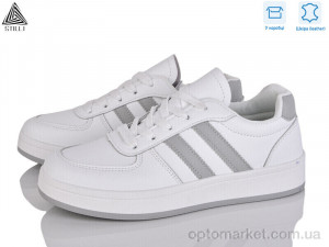 Кросівки жіночі JH500-4 шкіра Stilli білий оптом от Optomarket