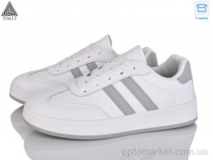 Кросівки жіночі JH700-4 шкіра Stilli білий оптом от Optomarket