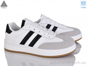 Кросівки жіночі JH700-7 шкіра Stilli білий оптом от Optomarket