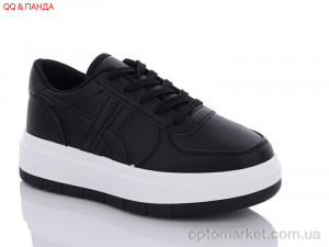 Кросівки жіночі JP12-2 QQ&Панда чорний  оптом от Optomarket