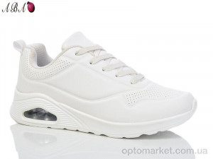 Кросівки жіночі JP60-2 Aba білий  оптом от Optomarket