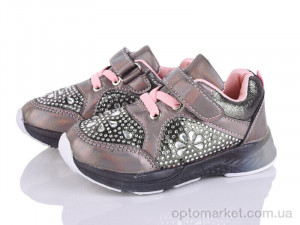 Кросівки дитячі JR1154-35 Y.Top бронзовий  оптом от Optomarket