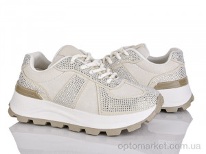 Кросівки жіночі K009-2 Loretta бежевий  оптом от Optomarket