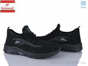 Кросівки чоловічі K02-1 Saimaoji чорний  оптом от Optomarket