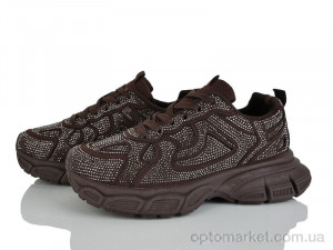 Кросівки жіночі K037-1 Loretta коричневий оптом от Optomarket