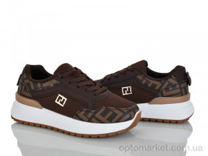 Кросівки жіночі K050-3 Loretta коричневий  оптом от Optomarket