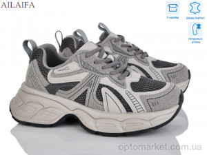 Кросівки жіночі K114-1 Miyou сірий  оптом от Optomarket